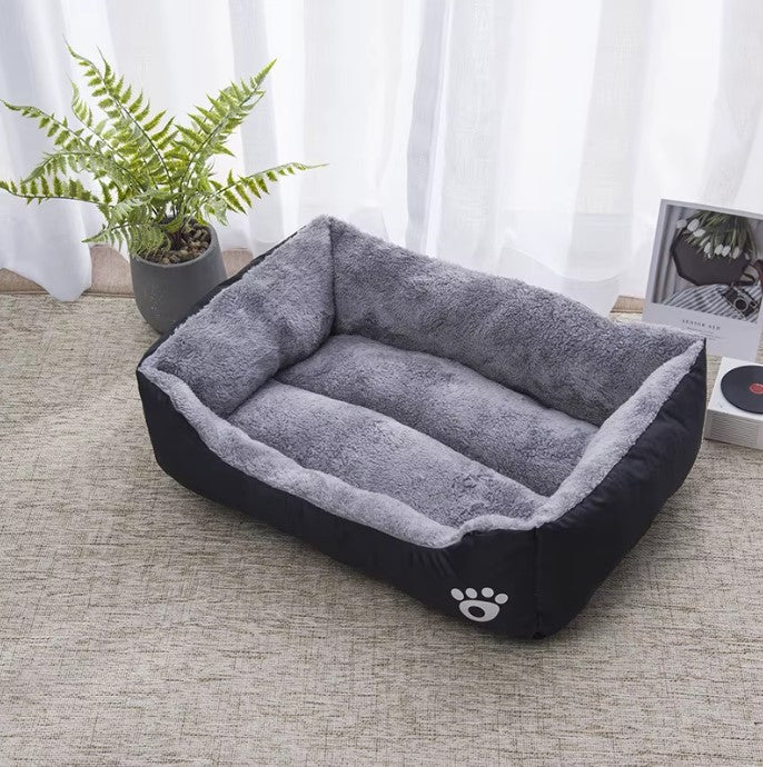 Luxus Hundesofabett - Komfort und Qualität für jeden Hund // schwarz